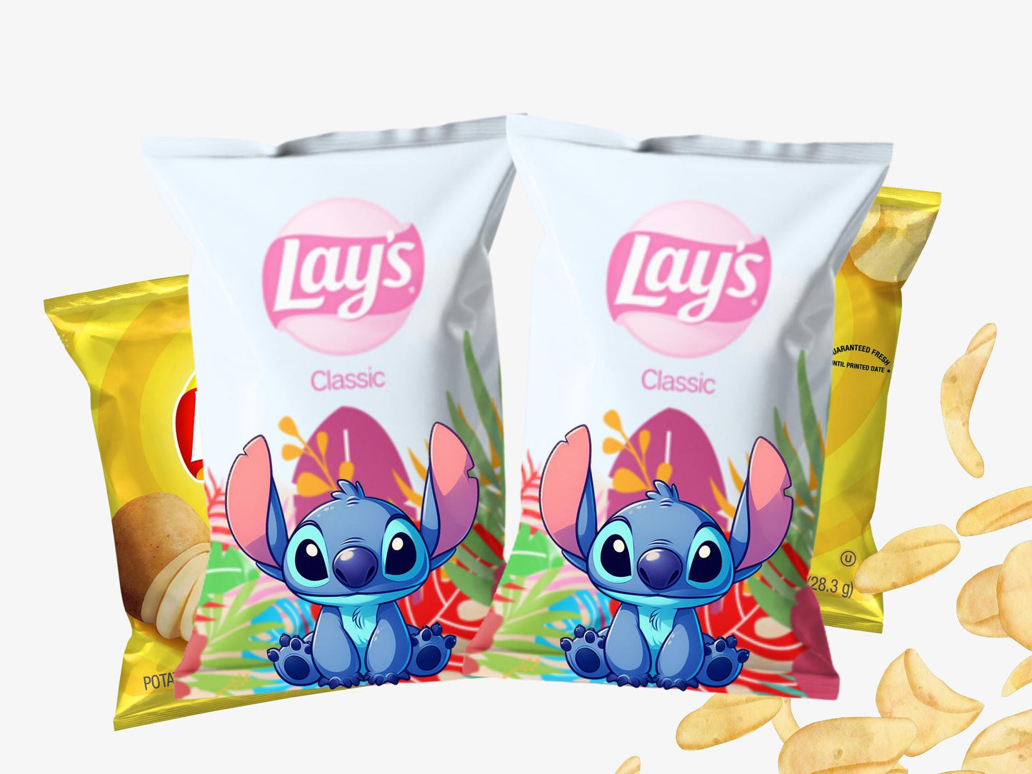 Stitch Tropical Chip Bags | Mixed chips
