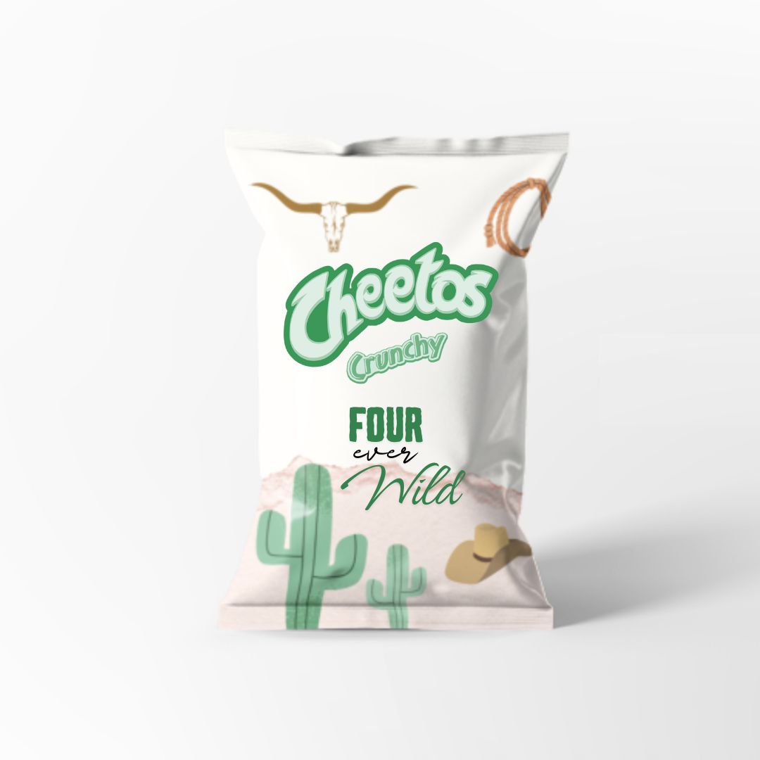 Four Ever Wild Chip Bags | Filled treats
