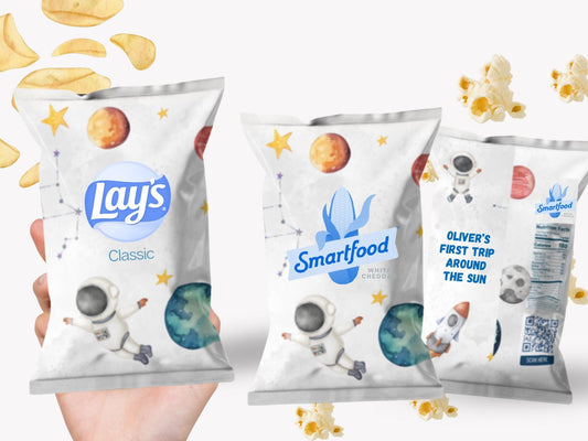 Space Chip Bags | Filled treats