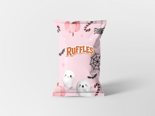 Cute Halloween Chip Bags - Filled treats