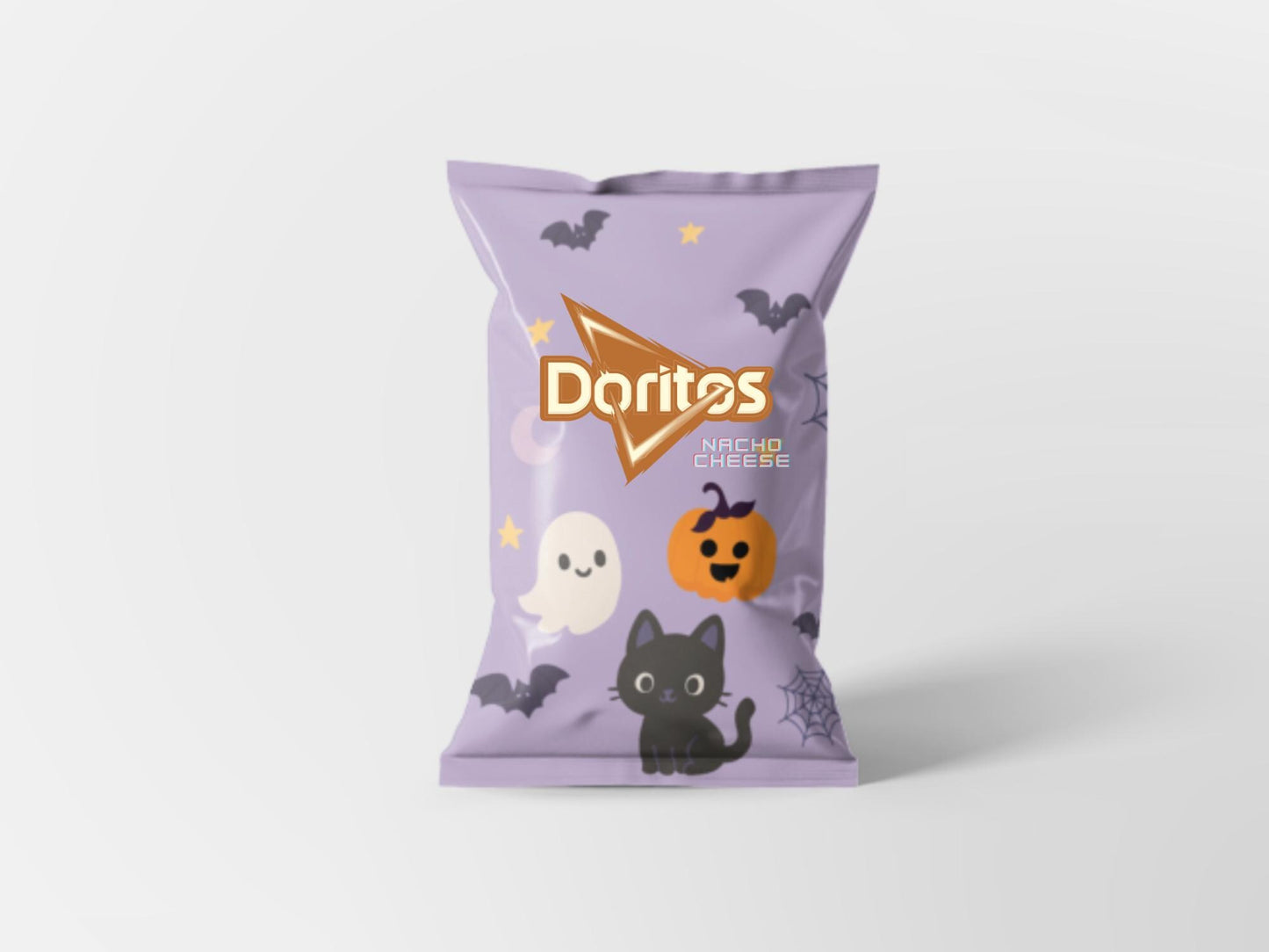 Spooky Halloween Chip Bags - Filled treats