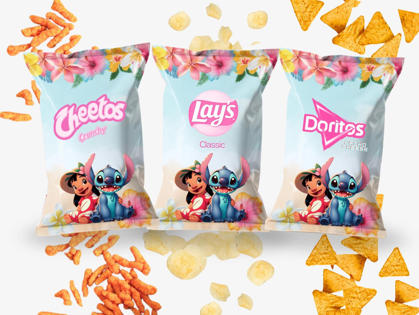 Lilo and Stitch Chip Bags | Mixed chips