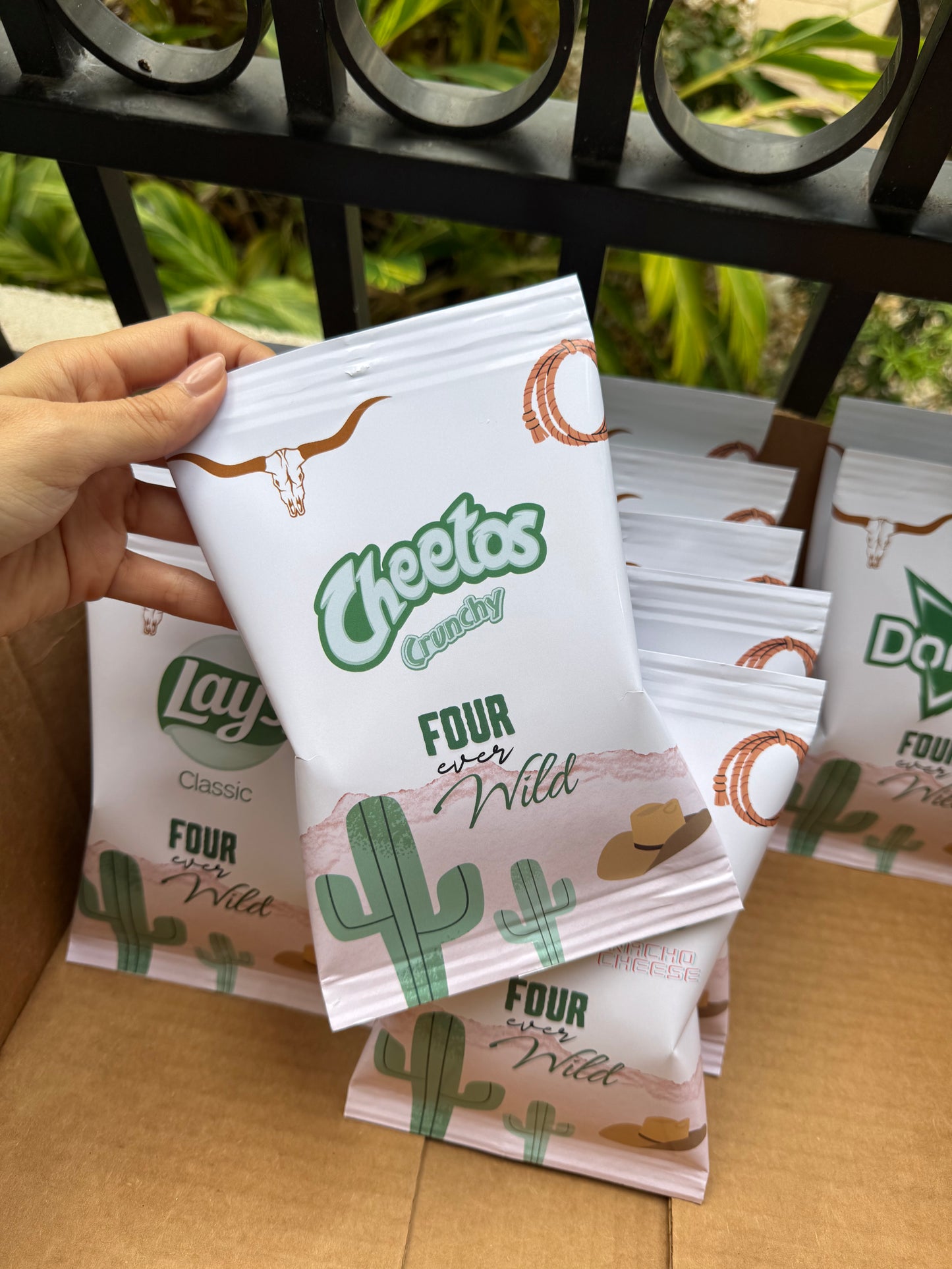 Four Ever Wild Chip Bags | Filled treats