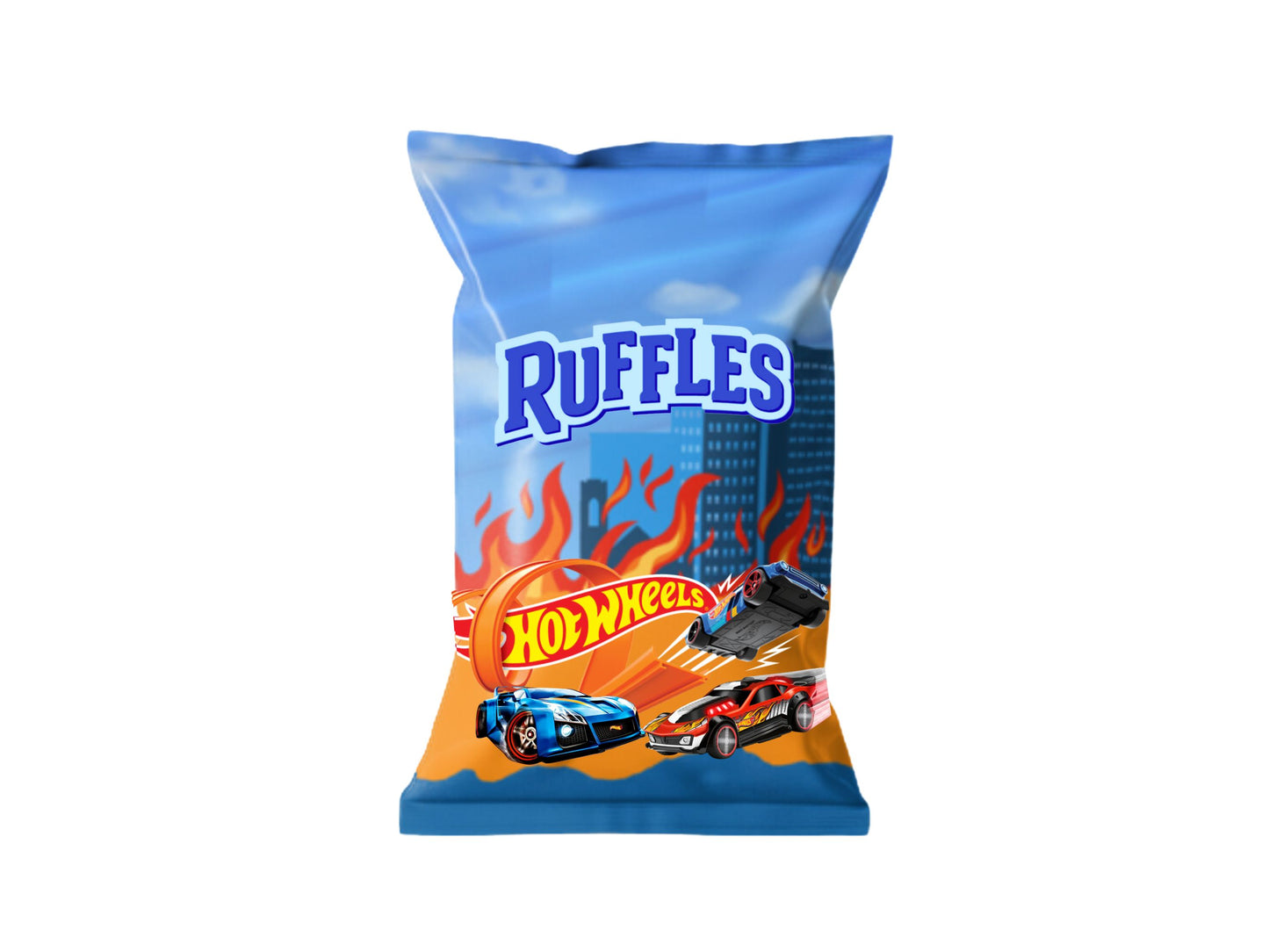 Car Race Chip Bags | Filled treats