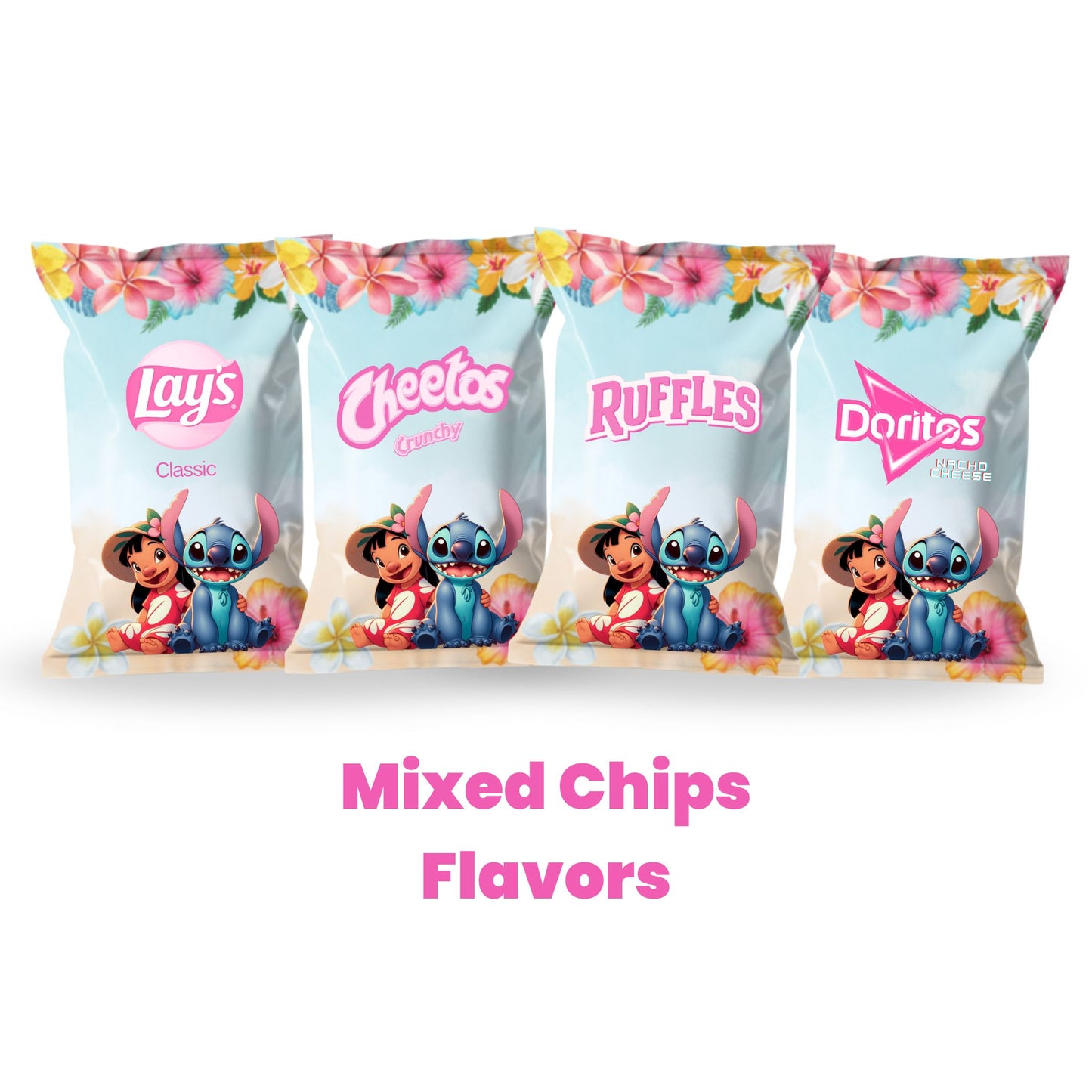 Lilo and Stitch Chip Bags | Mixed chips