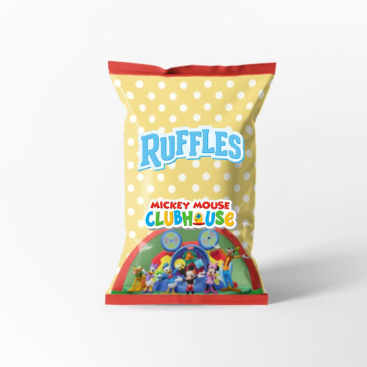 Mickey Mouse Chip Bags | Filled treats