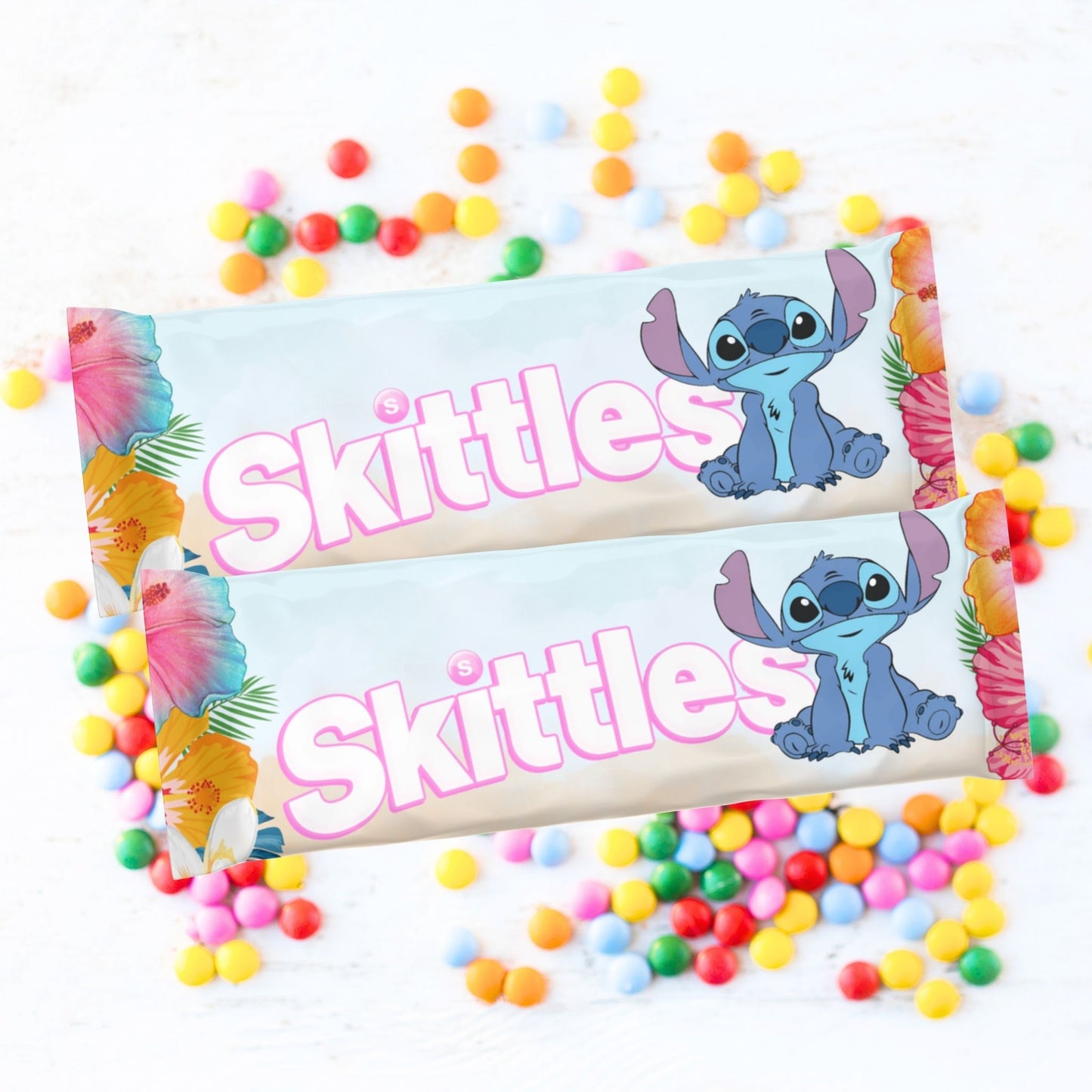 Stitch Skittles Bags | Filled Treats