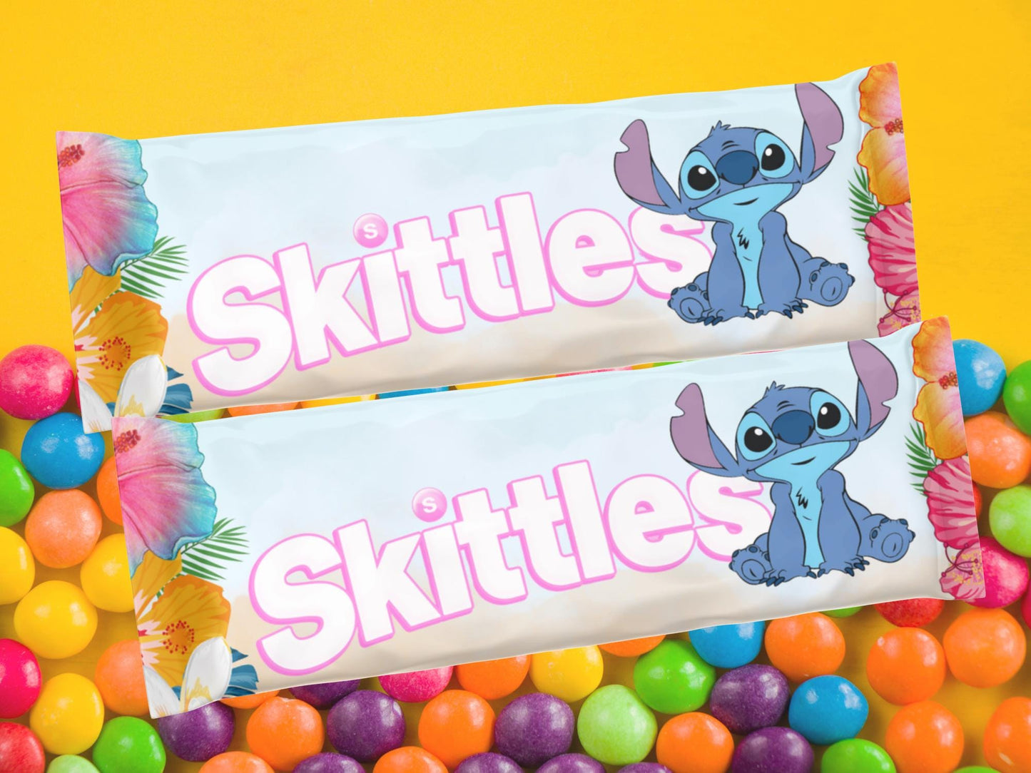 Stitch Skittles Bags Lilo and Stitch Birthday Treats, Stitch Party Favor Bags Birthday Party, Decorations for parties favors for kids