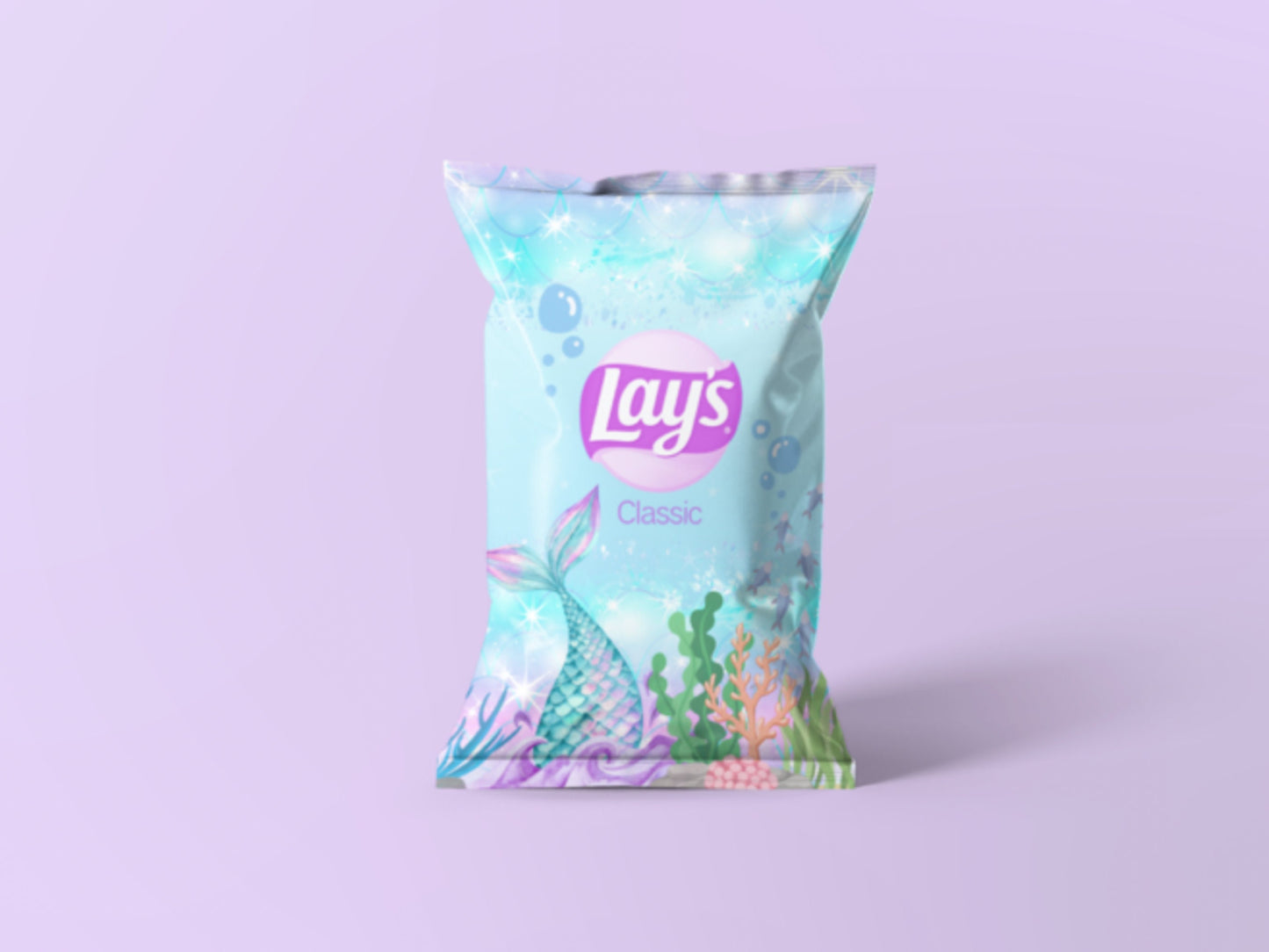 Mermaid Chip Bags | Filled treats