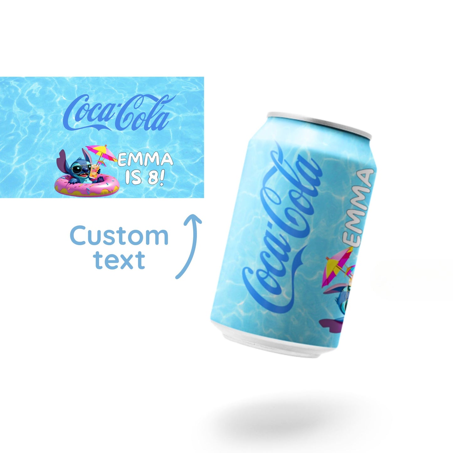 Soda wrappers | Stitch Pool Party