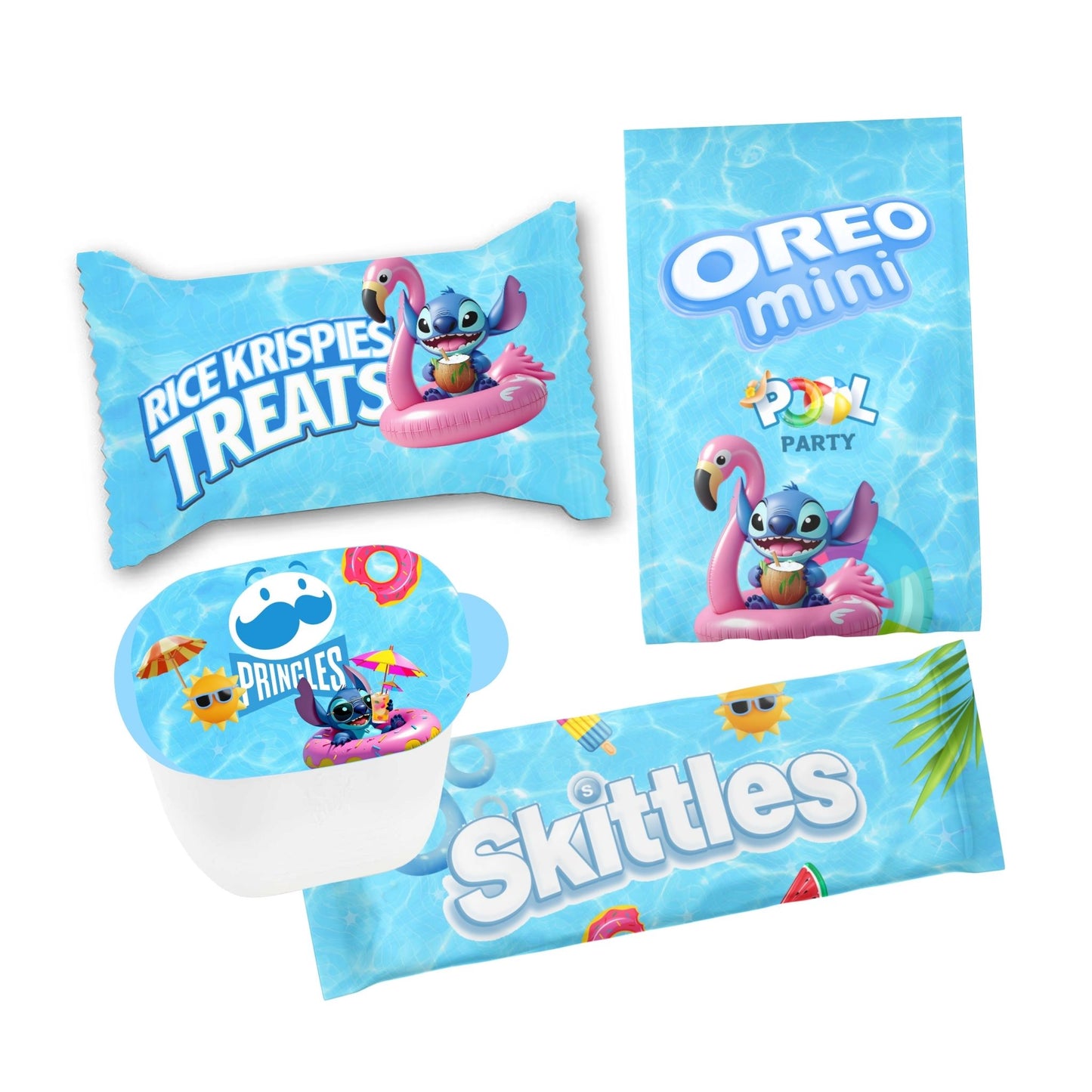 Party Favors Gift Set - Stitch Pool Party