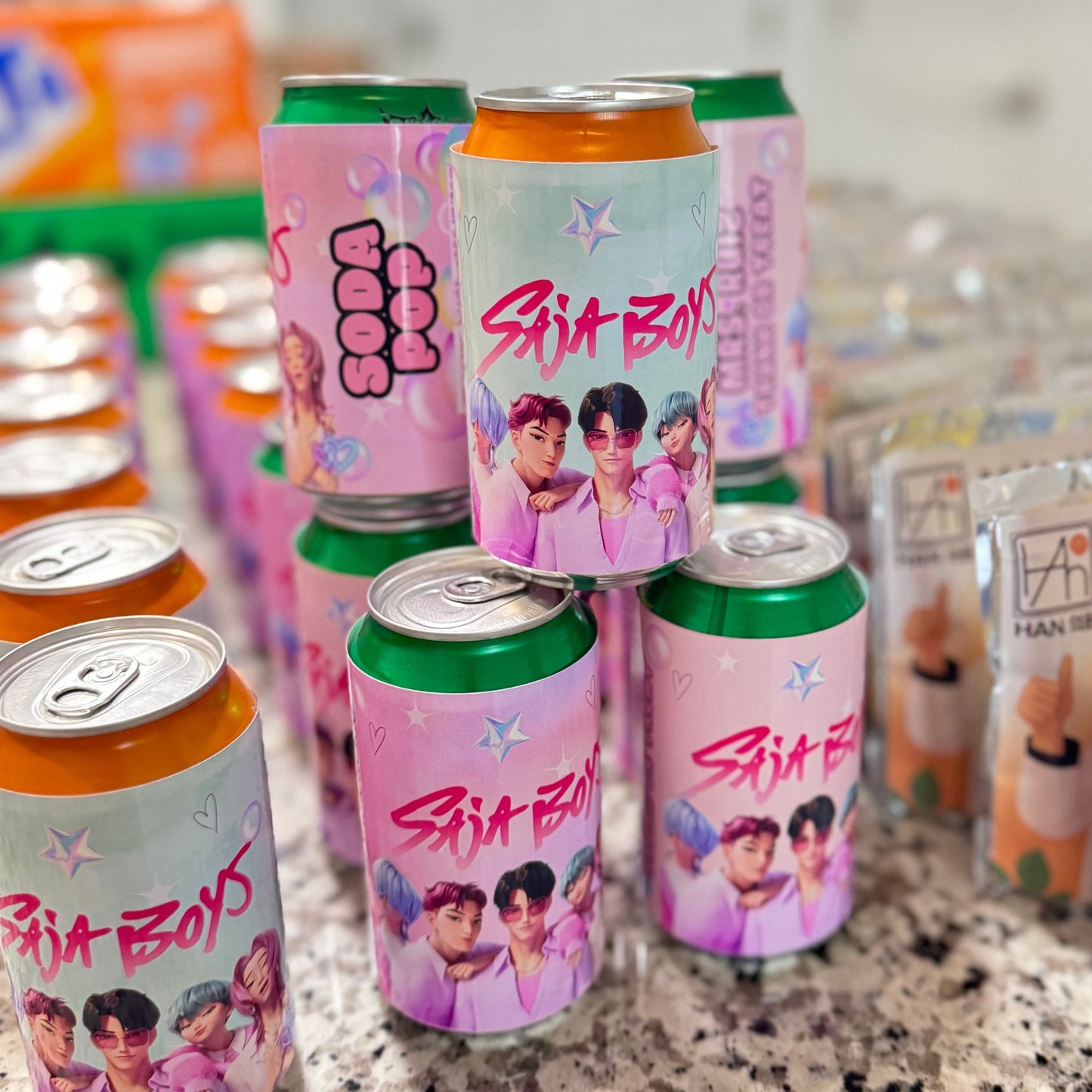 Soda wrappers | Custom Design