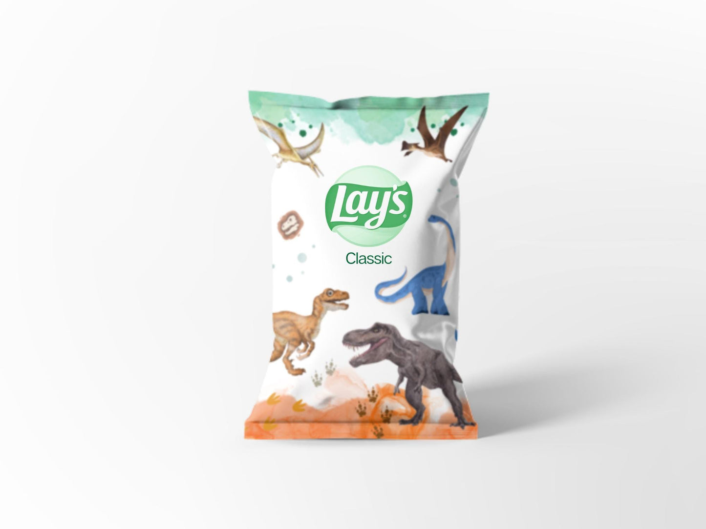 Dinosaur Birthday Chips