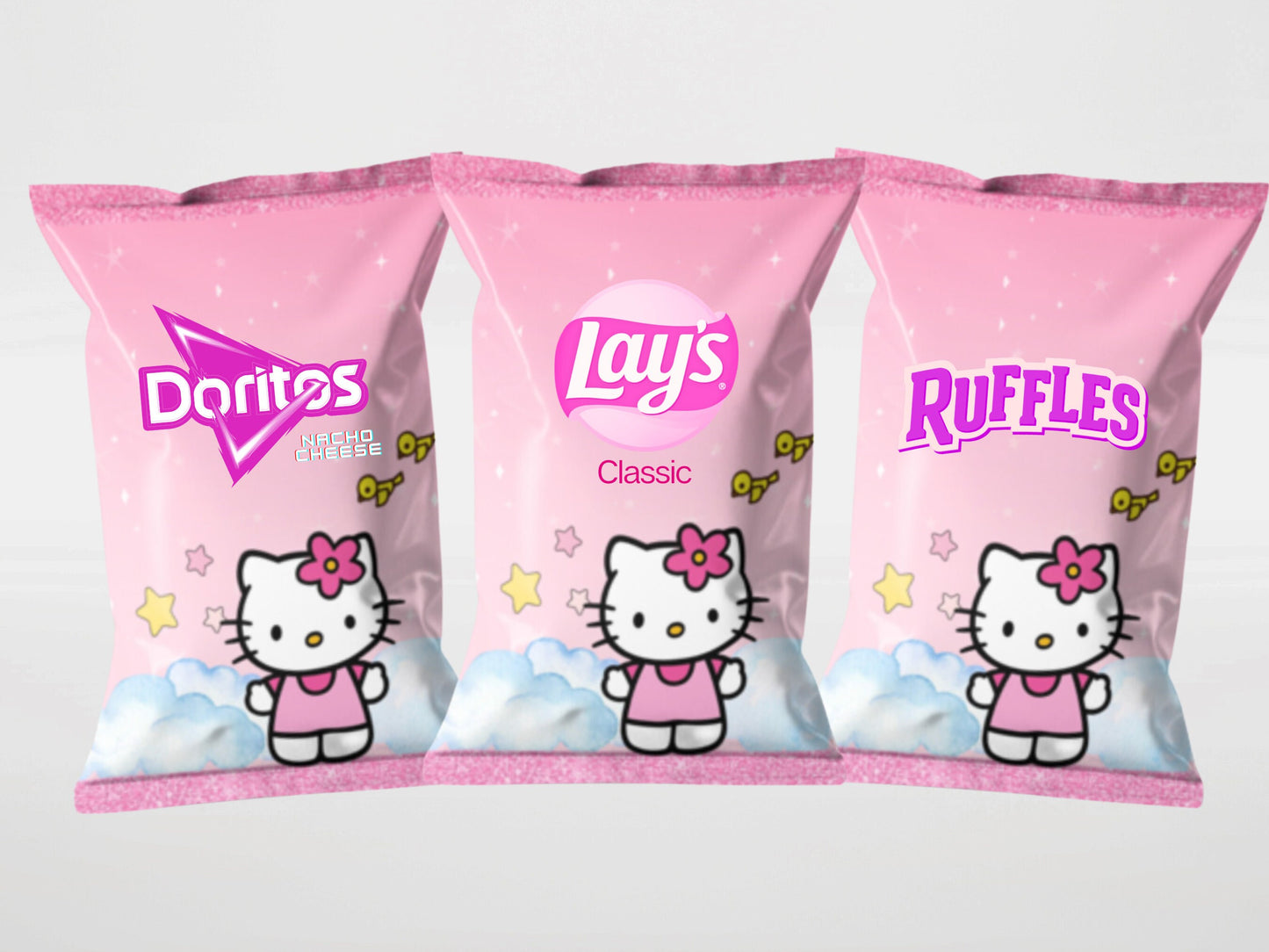 Hello Kitty Chip Bags | Filled treats