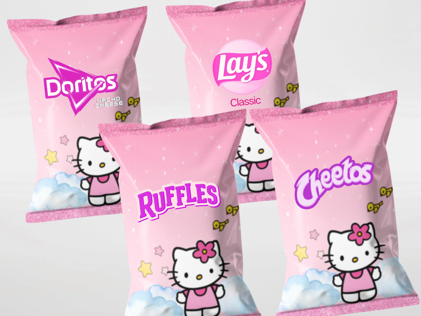 Hello Kitty Chip Bags | Filled treats