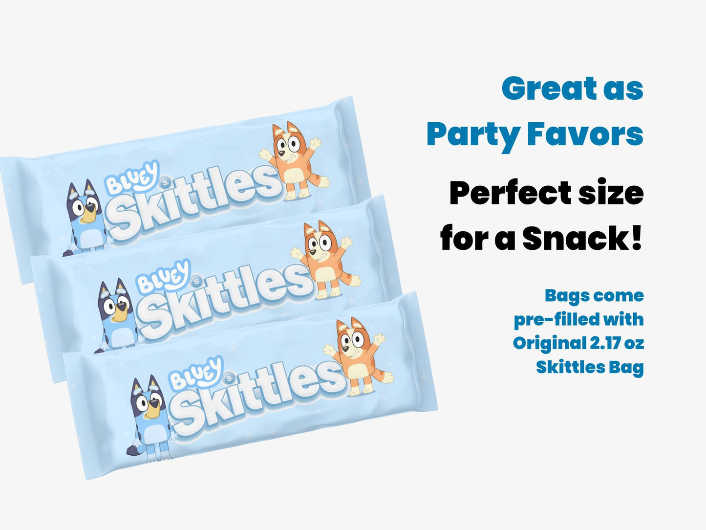Bluey Skittles Bags | Filled Treats