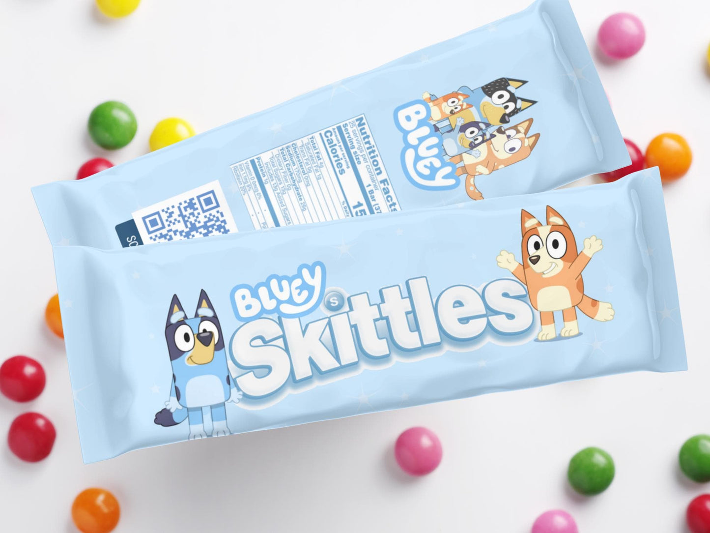 Bluey Skittles Bags | Filled Treats