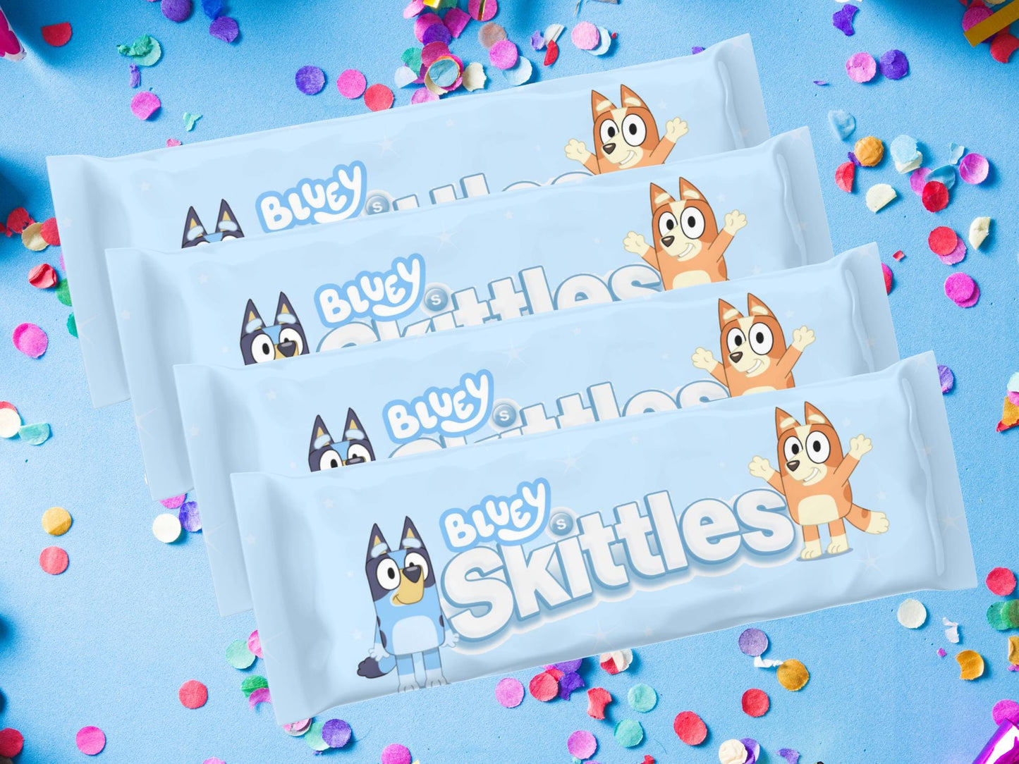 Bluey Skittles Bags | Filled Treats