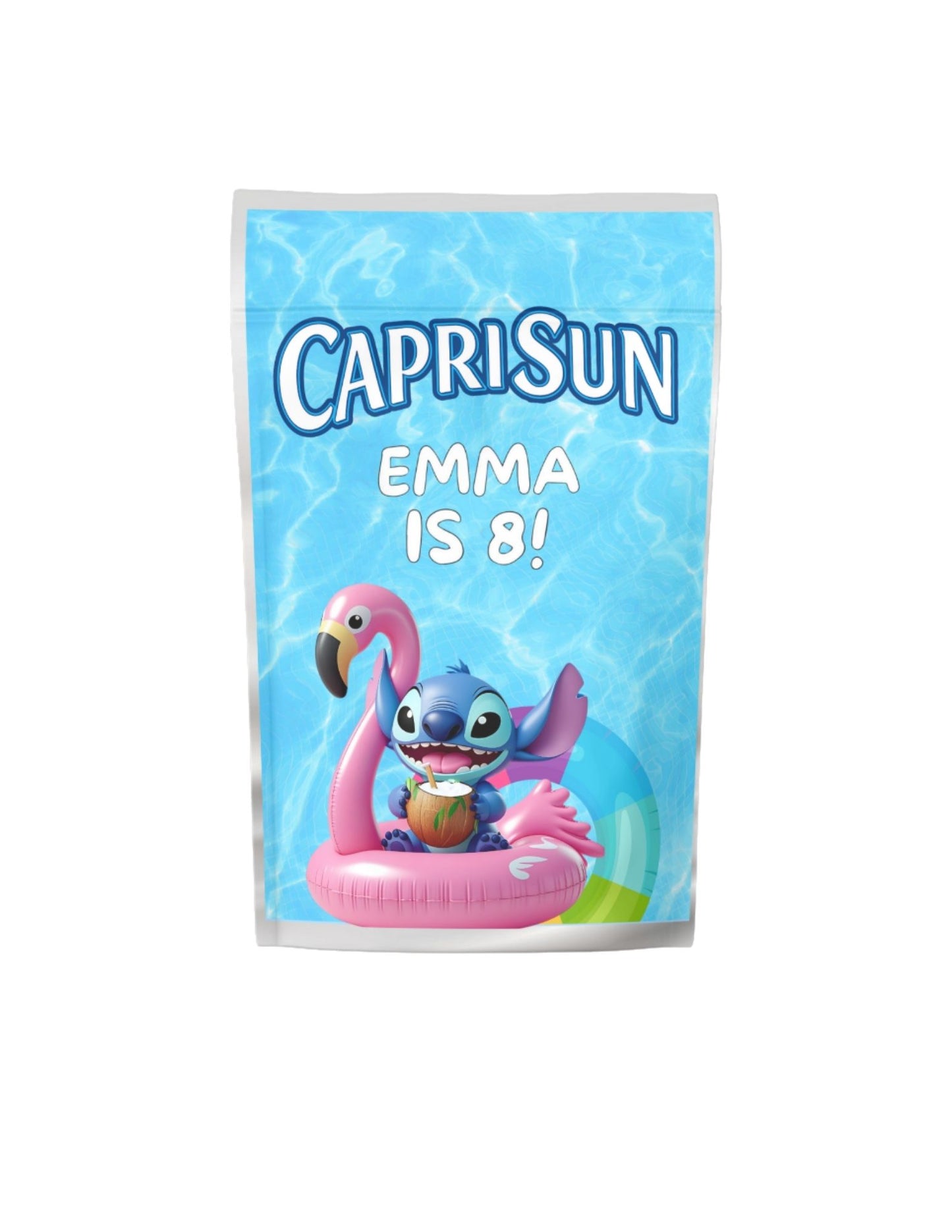 Labels for Caprisun - Stitch Pool Party