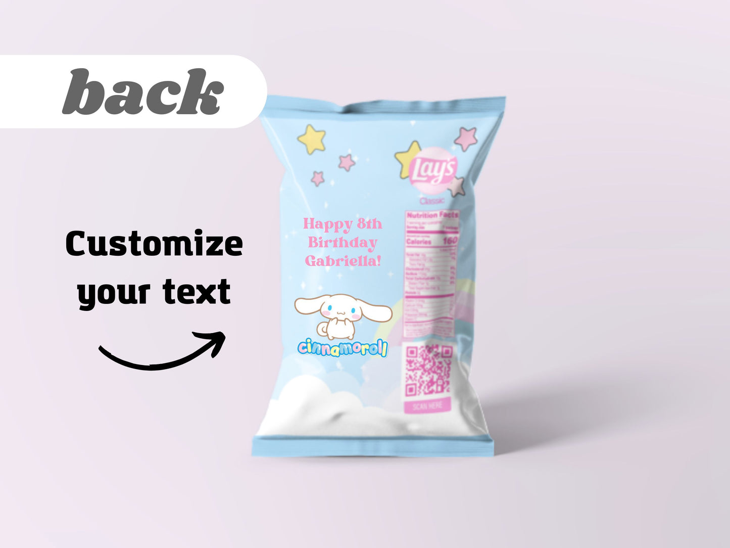 Cinnamoroll Chip Bags | Filled treats