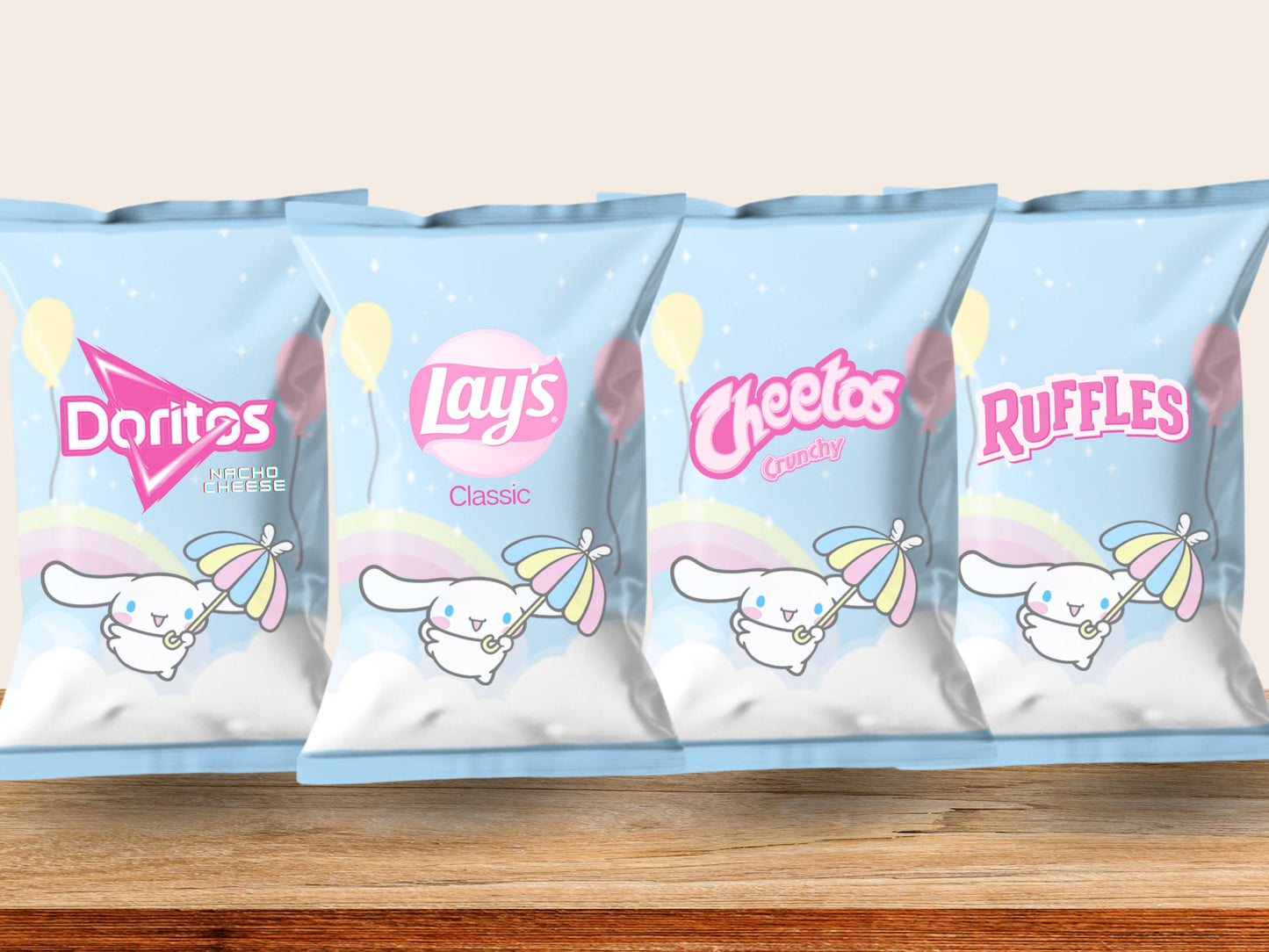 Cinnamoroll Chip Bags | Filled treats