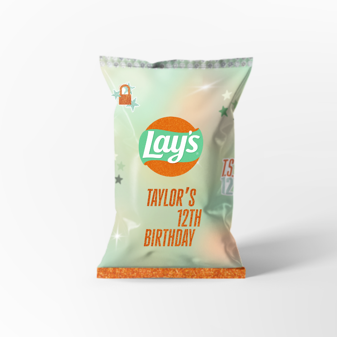 Showgirl Chip Bags | Filled treats
