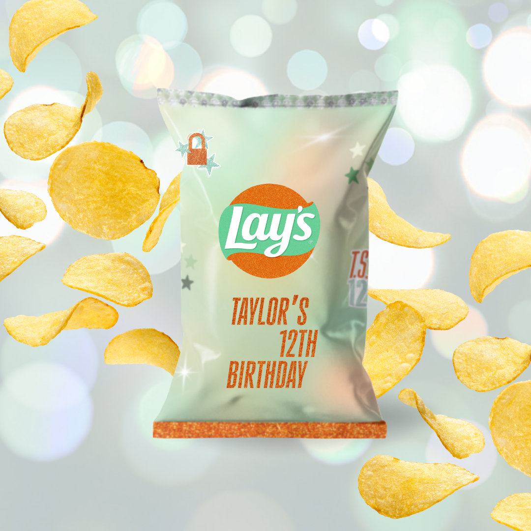 Showgirl Chip Bags | Filled treats