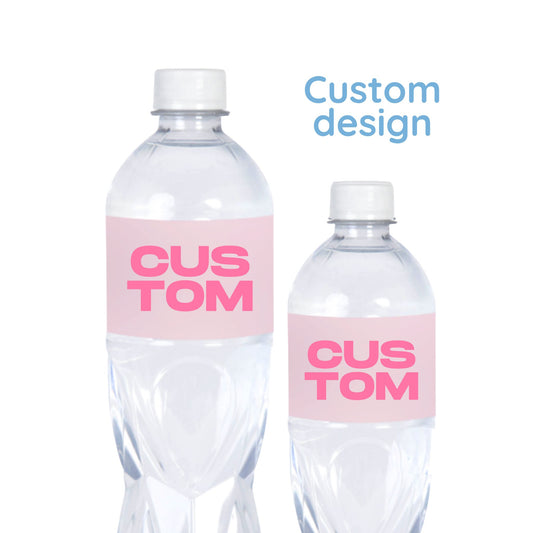 Water labels | Custom Design