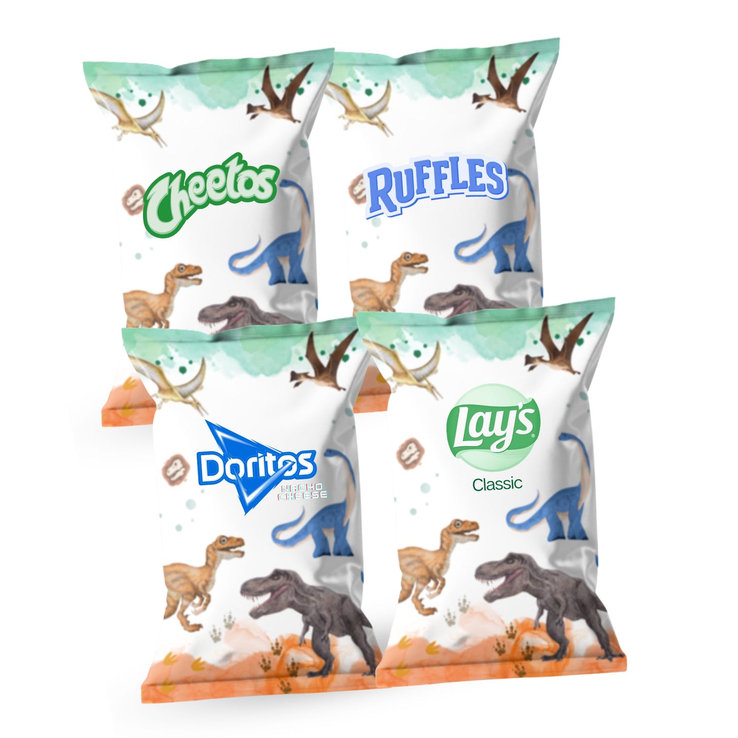Dinosaur Birthday Chips