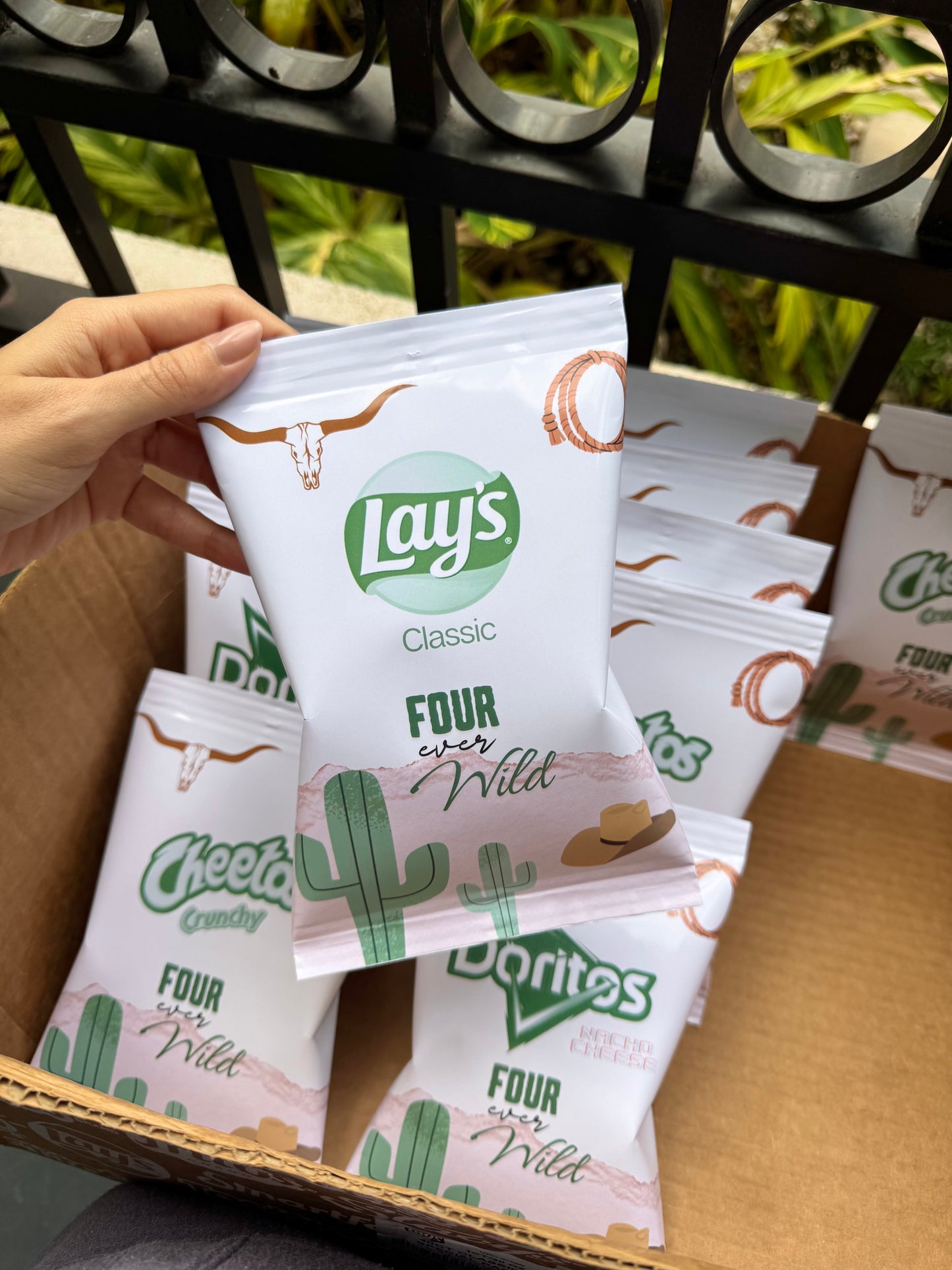 Four Ever Wild Chip Bags | Filled treats