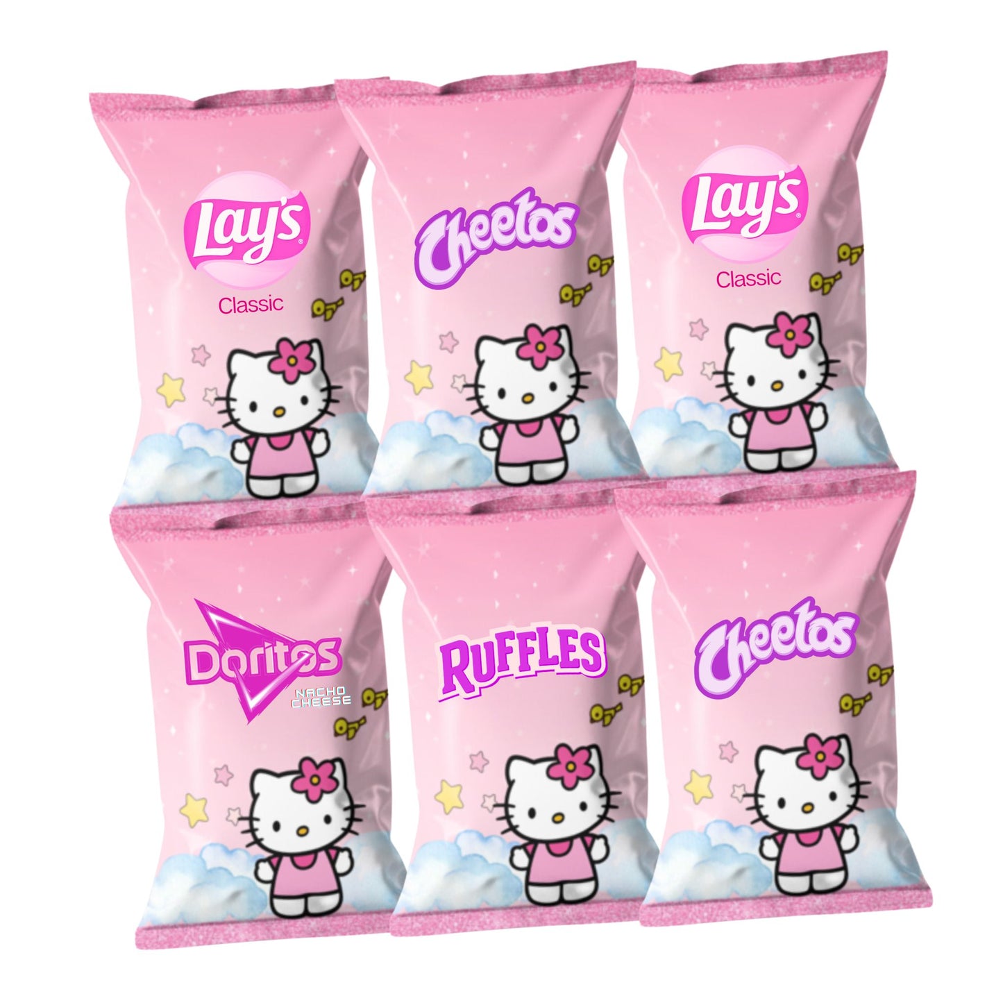 Hello Kitty Chip Bags | Filled treats