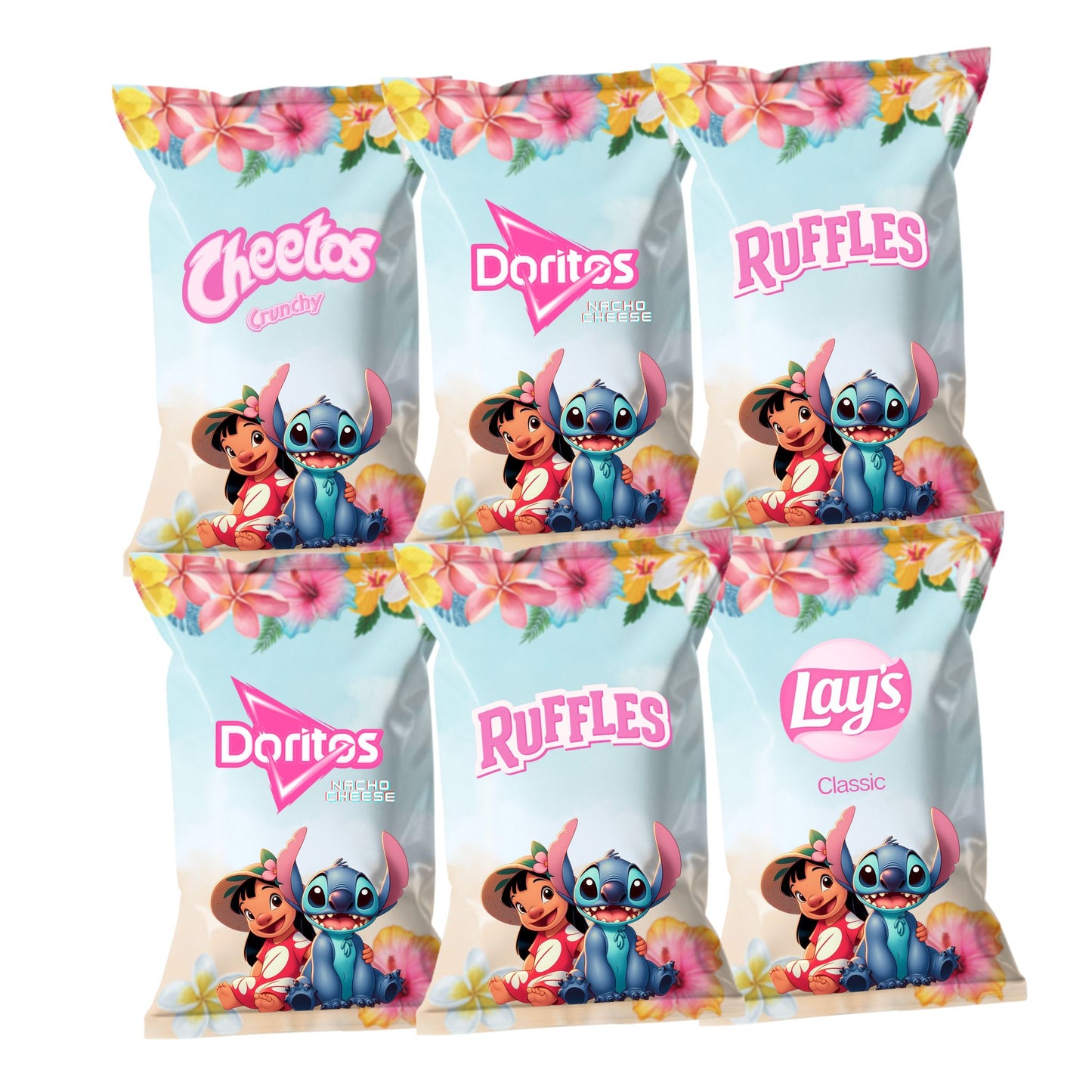 Lilo and Stitch Chip Bags | Mixed chips