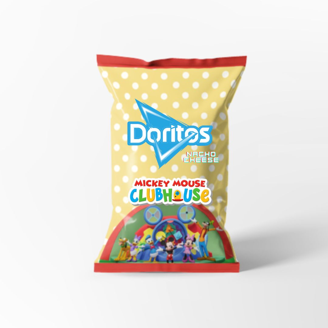Mickey Mouse Chip Bags | Filled treats