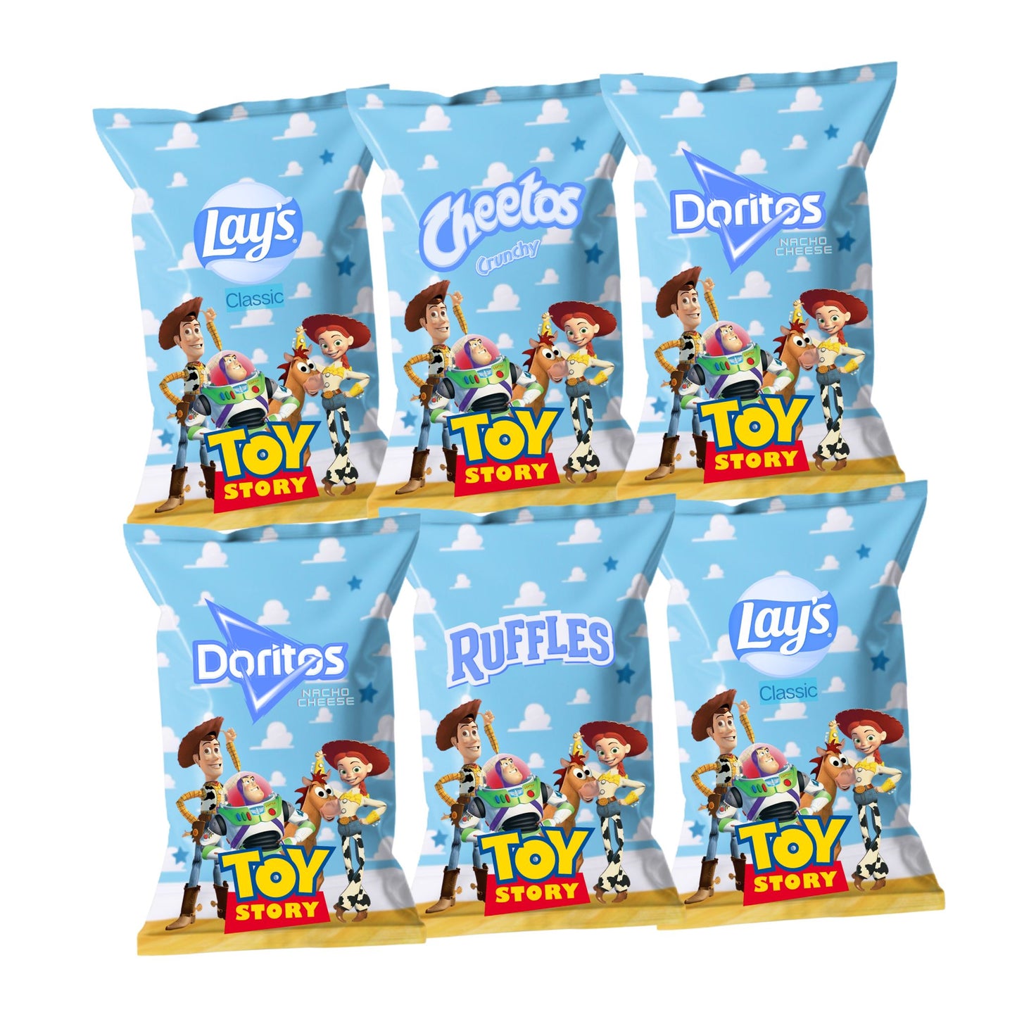 Toy Story Chip Bags | Filled treats