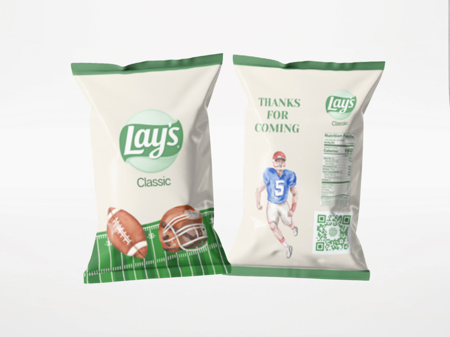 Football Chips | Filled treats
