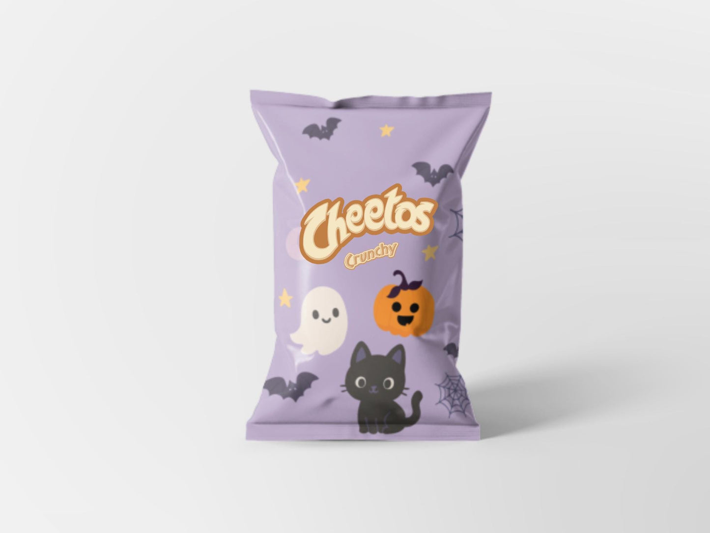 Spooky Halloween Chip Bags - Filled treats