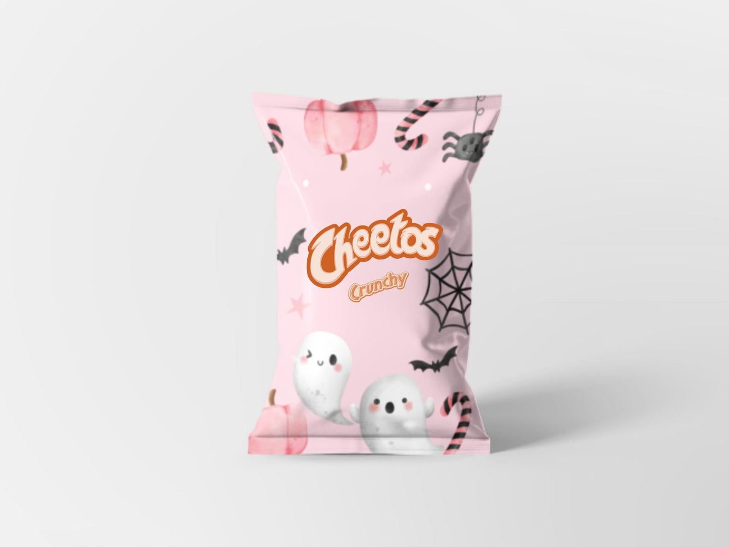 Cute Halloween Chip Bags - Filled treats