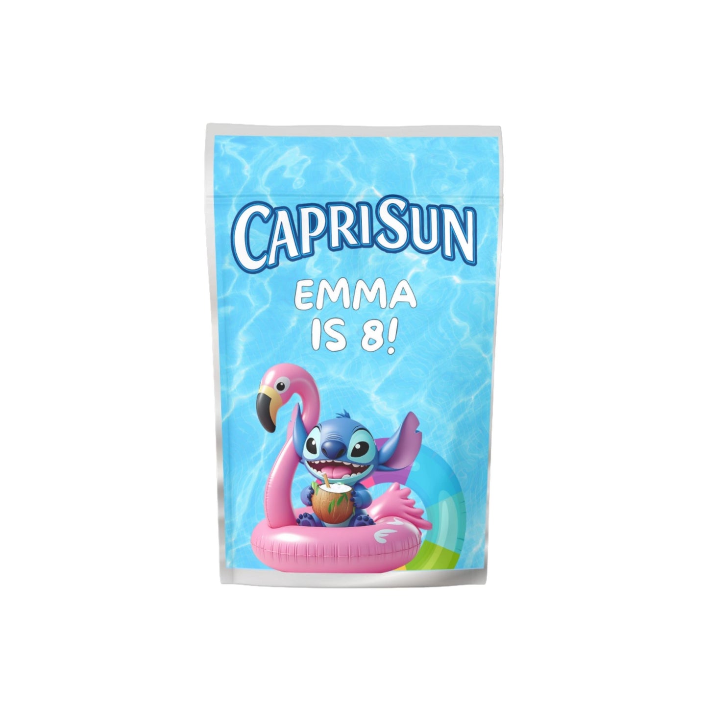 Labels for Caprisun - Stitch Pool Party