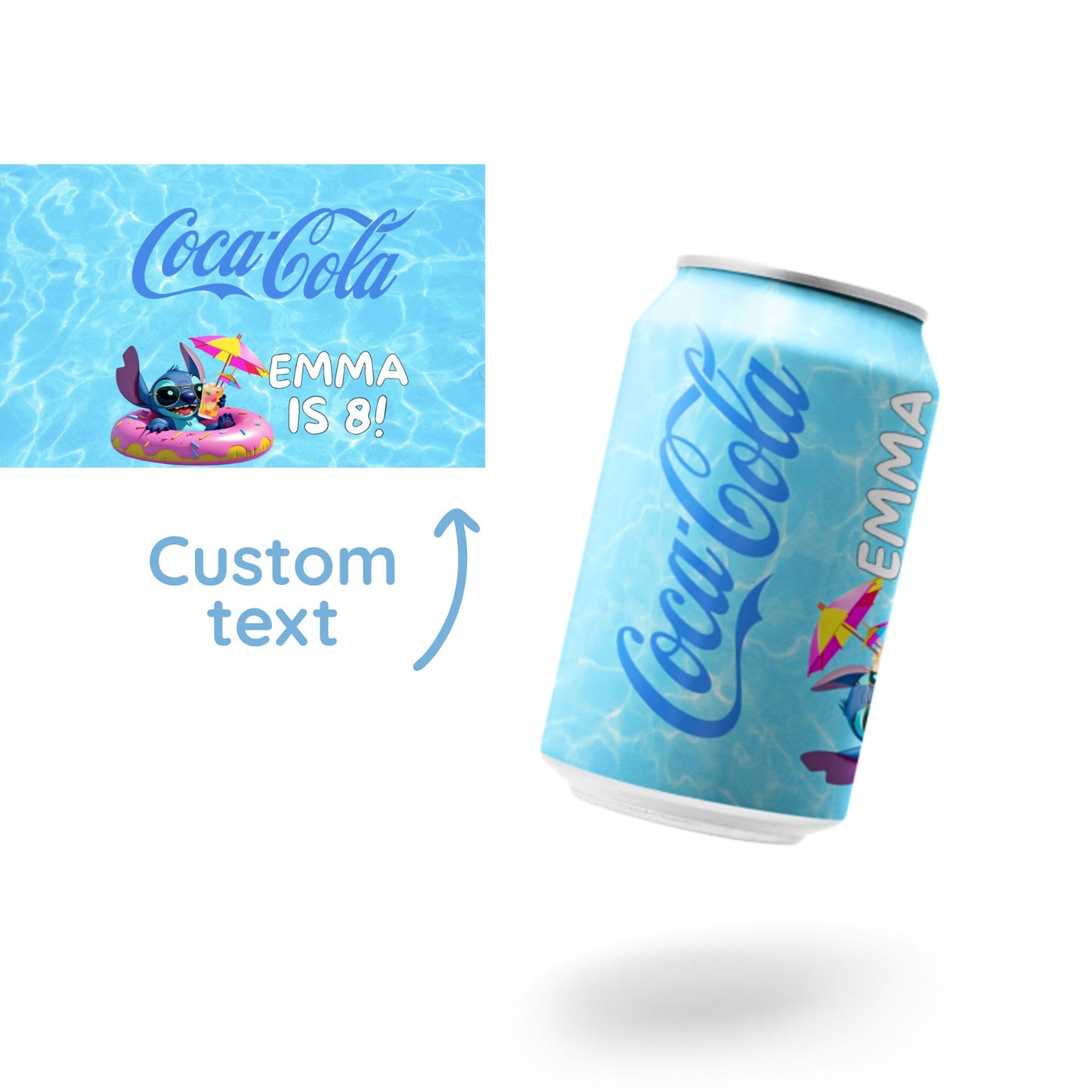 Soda wrappers | Stitch Pool Party