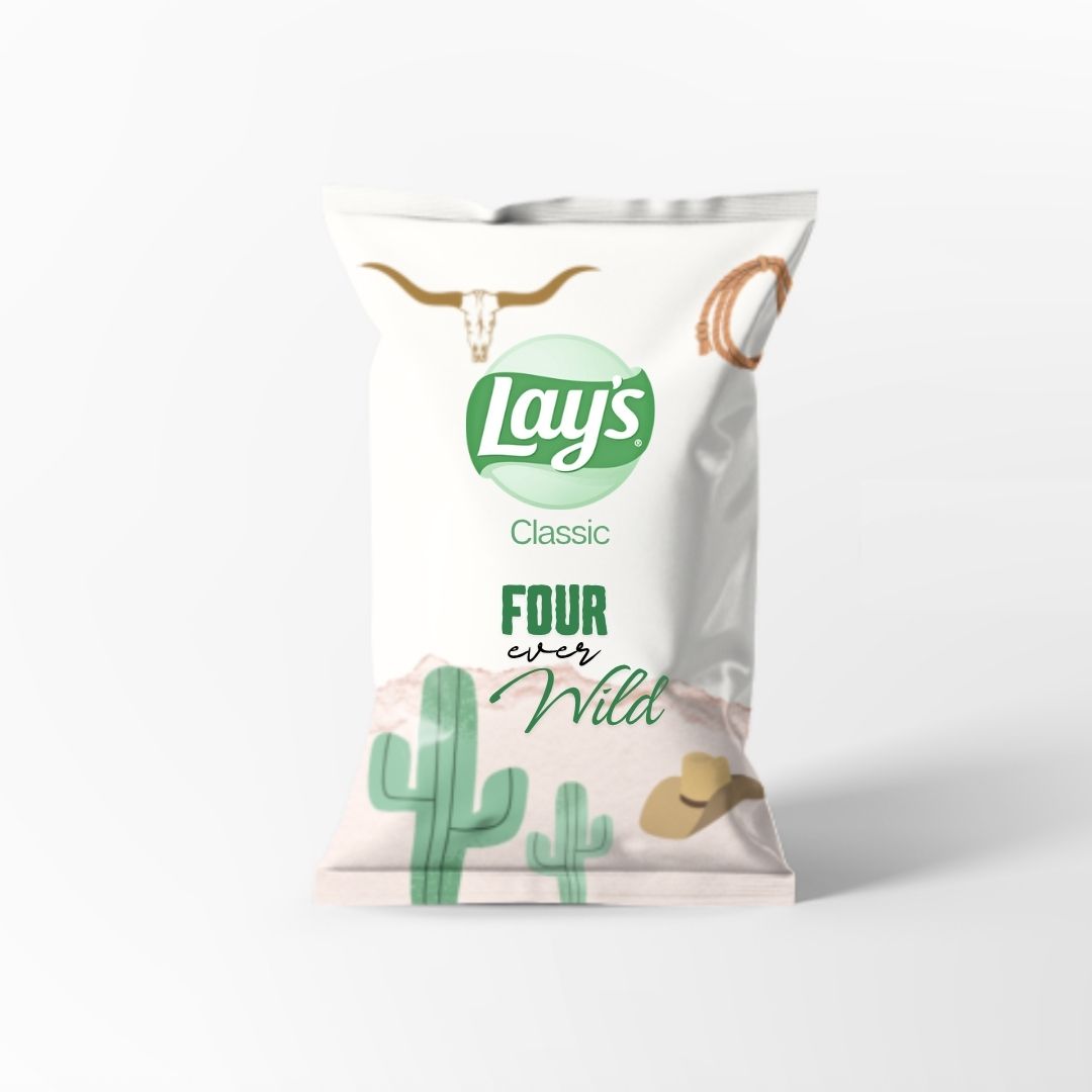 Four Ever Wild Chip Bags | Filled treats