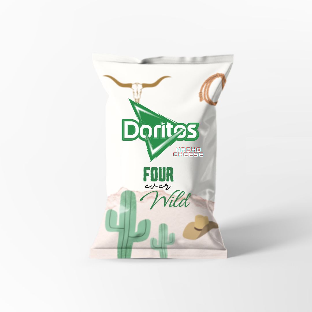 Four Ever Wild Chip Bags | Filled treats